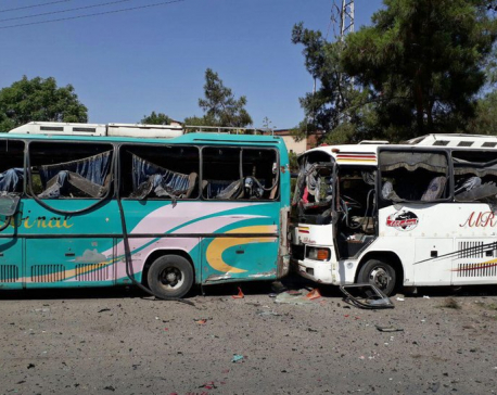 Car bombs rock Syrian capital, killing 8